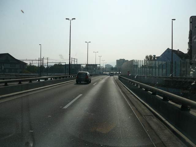 Approaching the German border